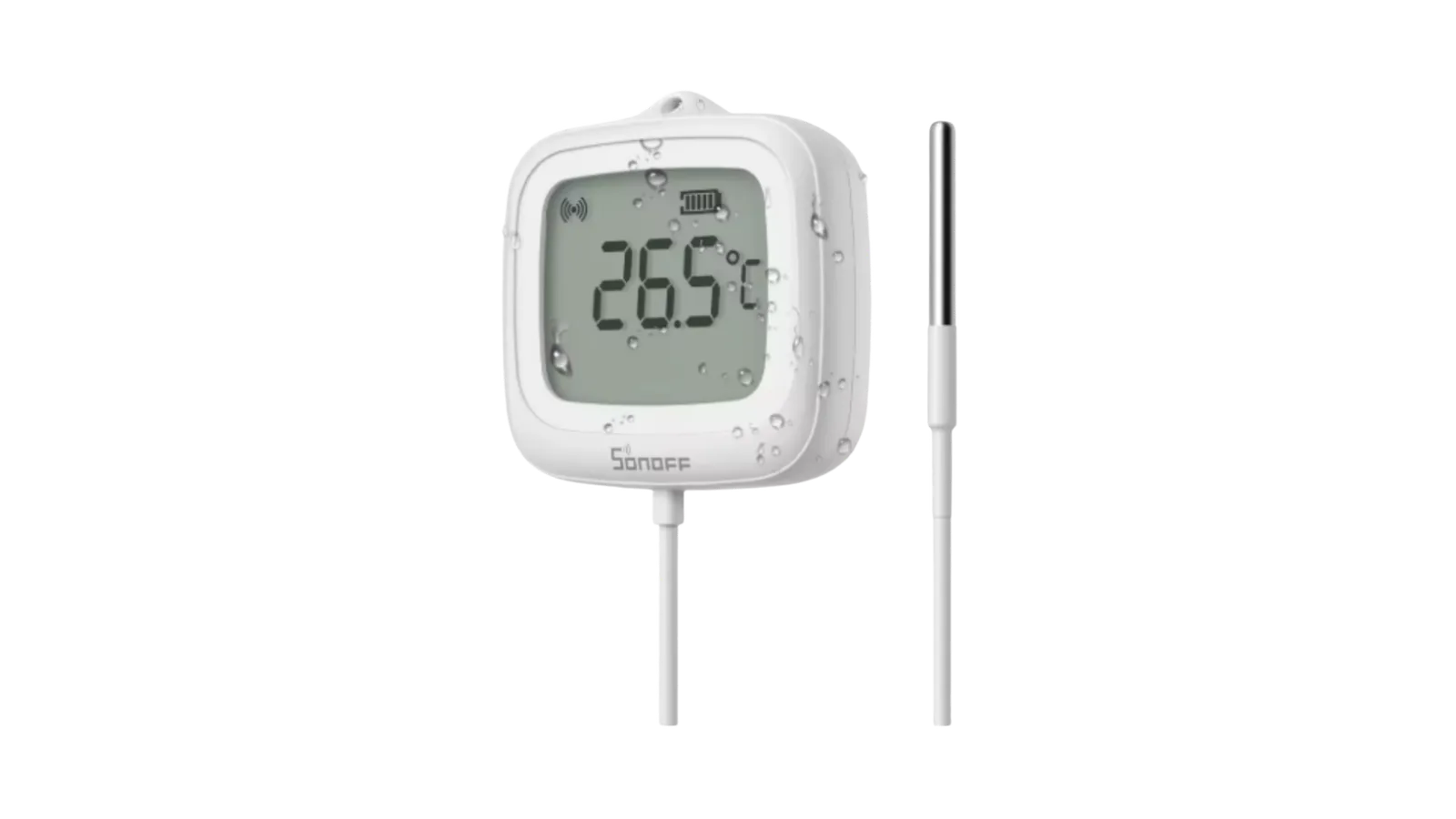 Termômetro inteligente com tela LCD e IP65 SNZB-02LD Zigbee da Sonoff