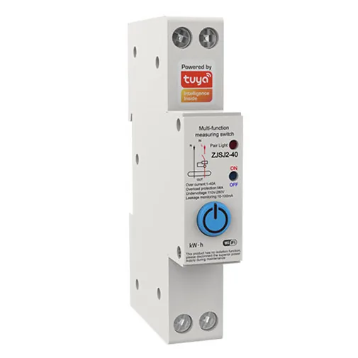Disjuntor din zigbee com monitoramento energético | Tuya