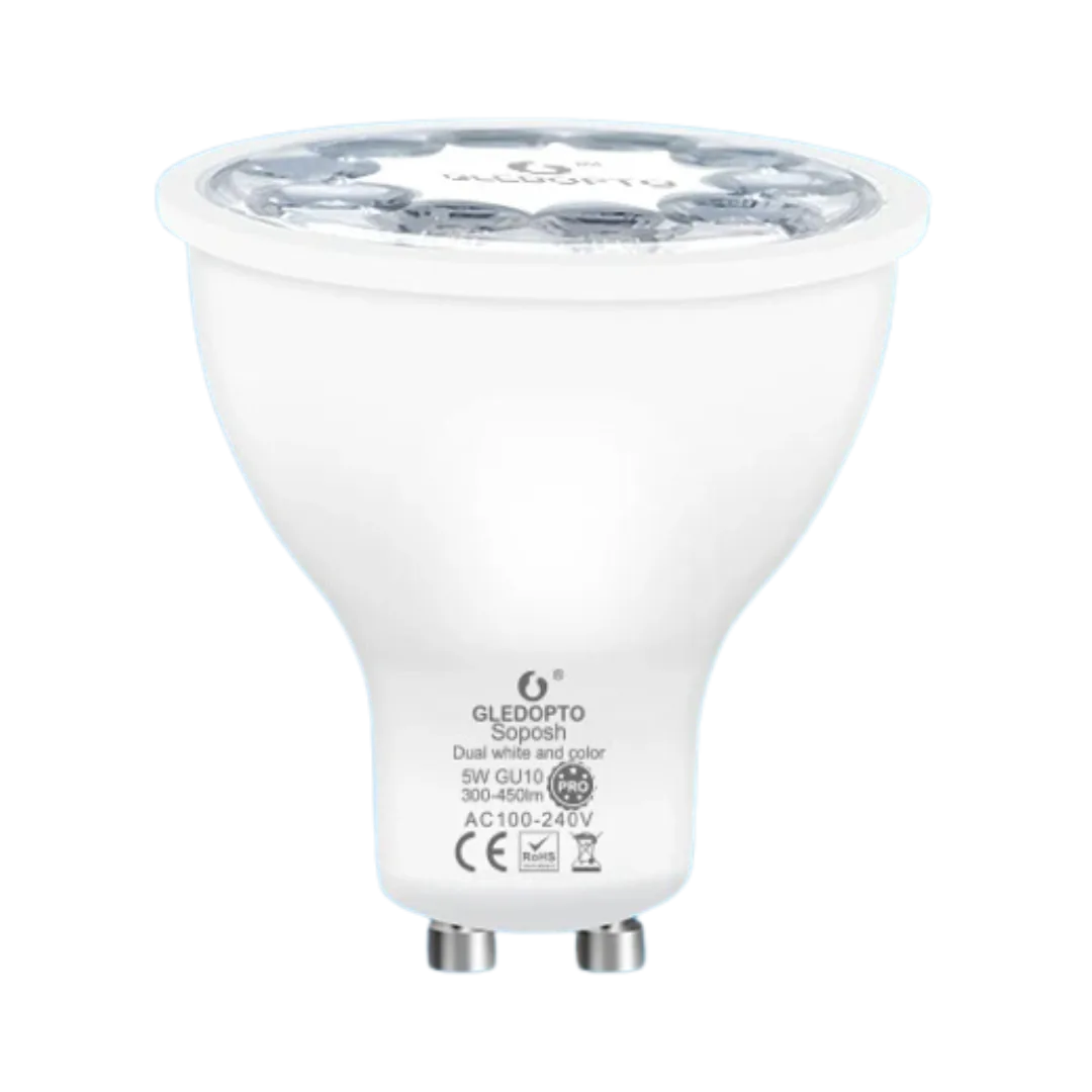 Spot GU10 RGBCCT Zigbee da Gledopto